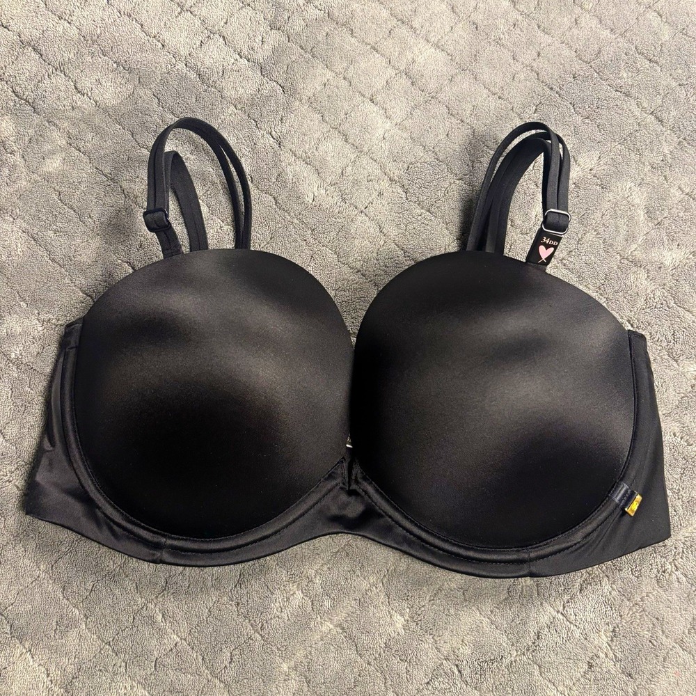 Victoria's Secret Very Sexy Multi Way Bra Black 34DD NWT